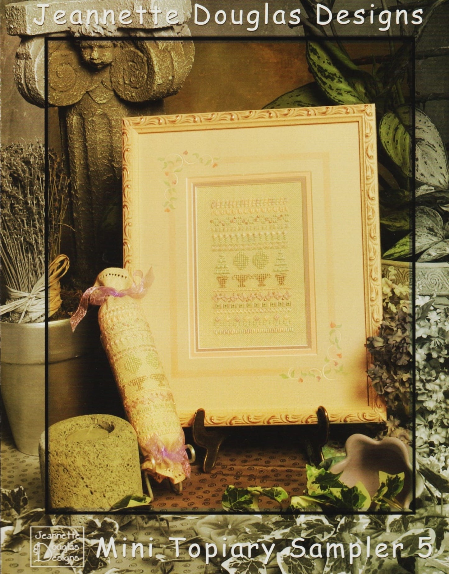 Jeannette Douglas Designs Mini Topiary Sampler cross stitch pattern