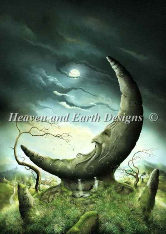 Heaven and Earth Designs Moonstone HAEJHS141 cross stitch pattern