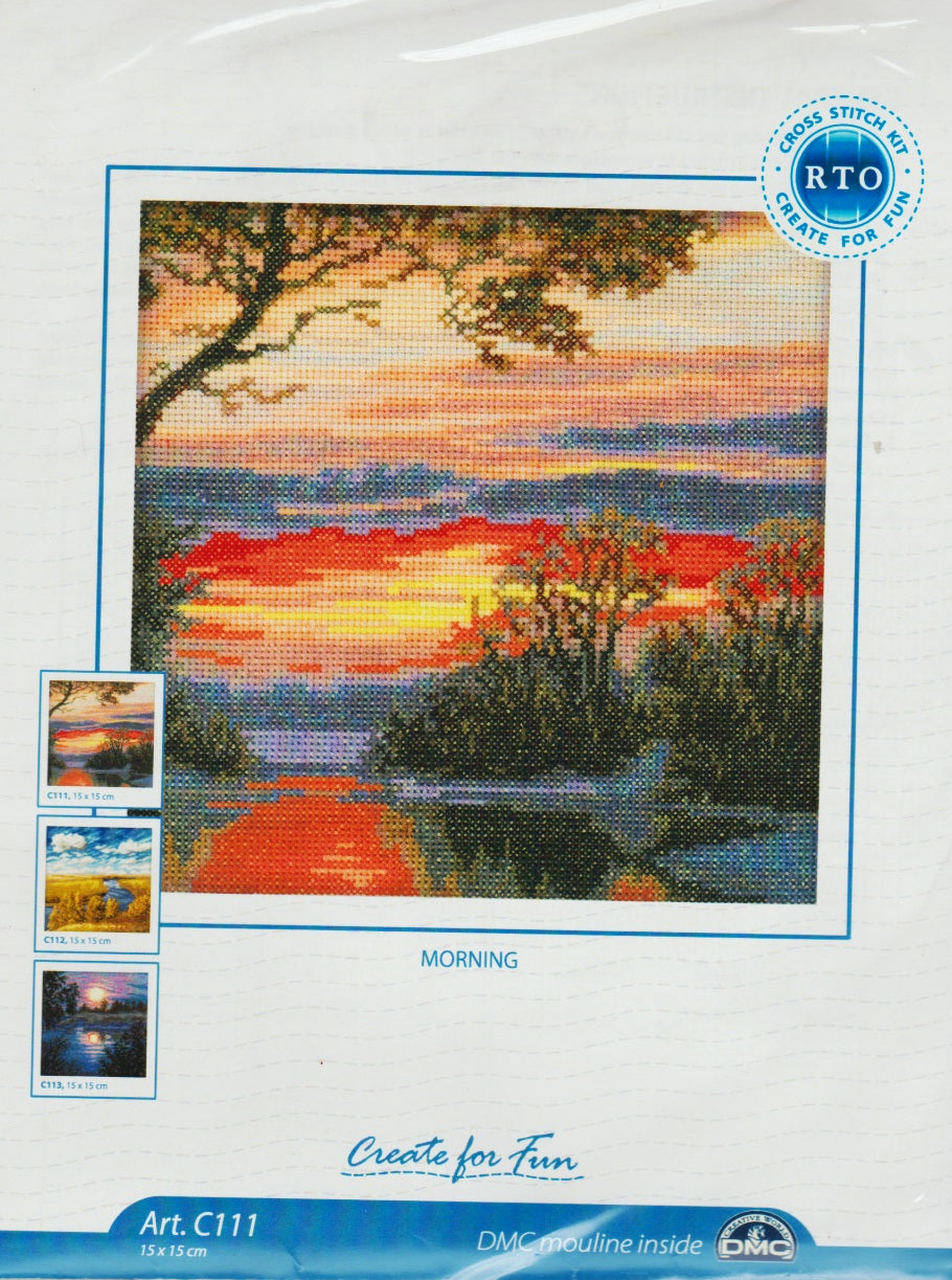 RTO Morning C111 cross stitch kit