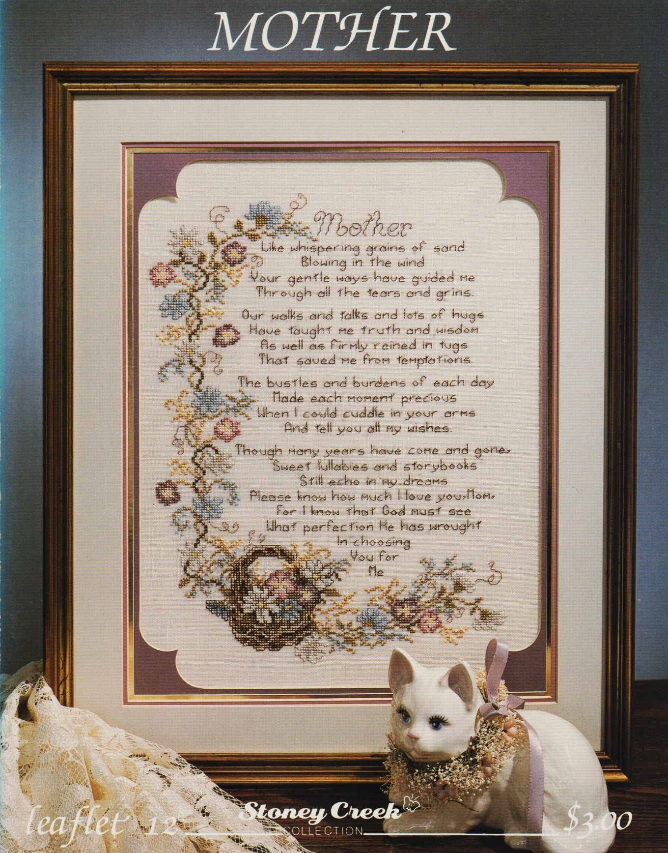 Stoney Creek Mother LFT12 cross stitch pattern