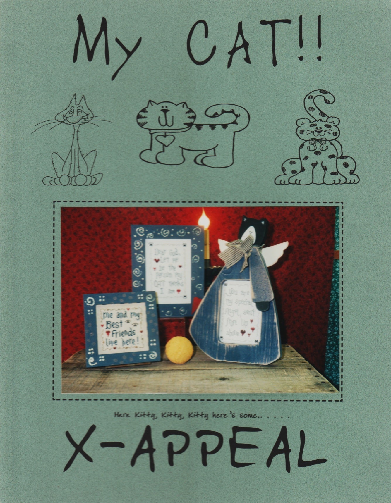 X-Appeal My Cat cross stitch pattern