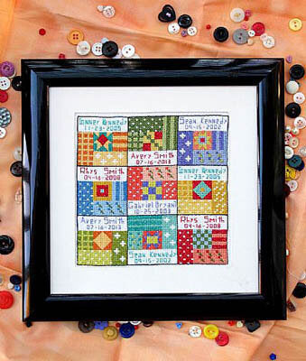 Bobbie G. My Grandchildren MS215 cross stitch pattern