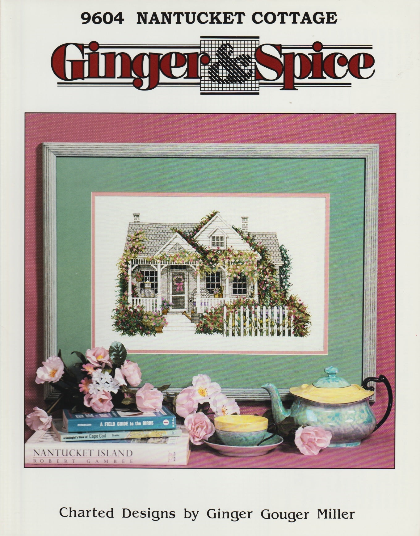 Ginger & Spice Nantucket Cottage 9604 cross stitch pattern