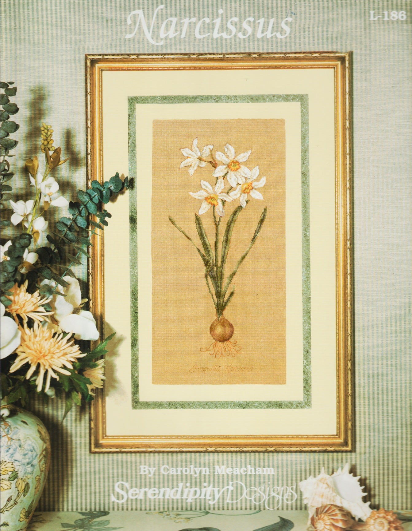 Serendipity Designs Narcissus L-186 cross stitch pattern