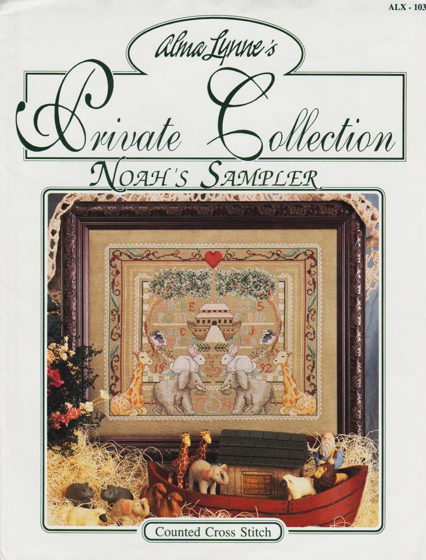 Alma Lynne Noah's Sampler ALX-103 cross stitch pattern