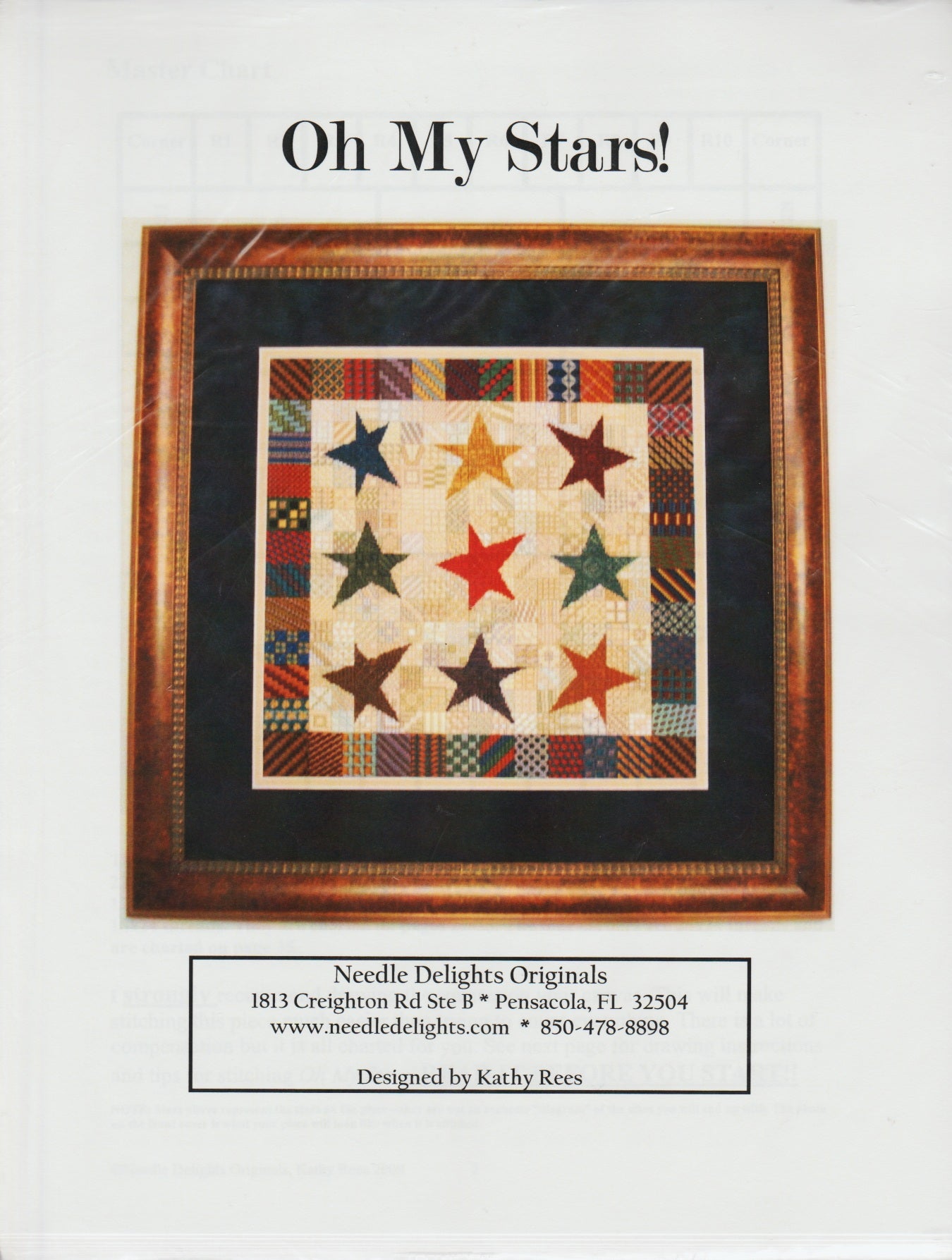 Needle Delights Originals Oh My Stars Needlepoint pattern