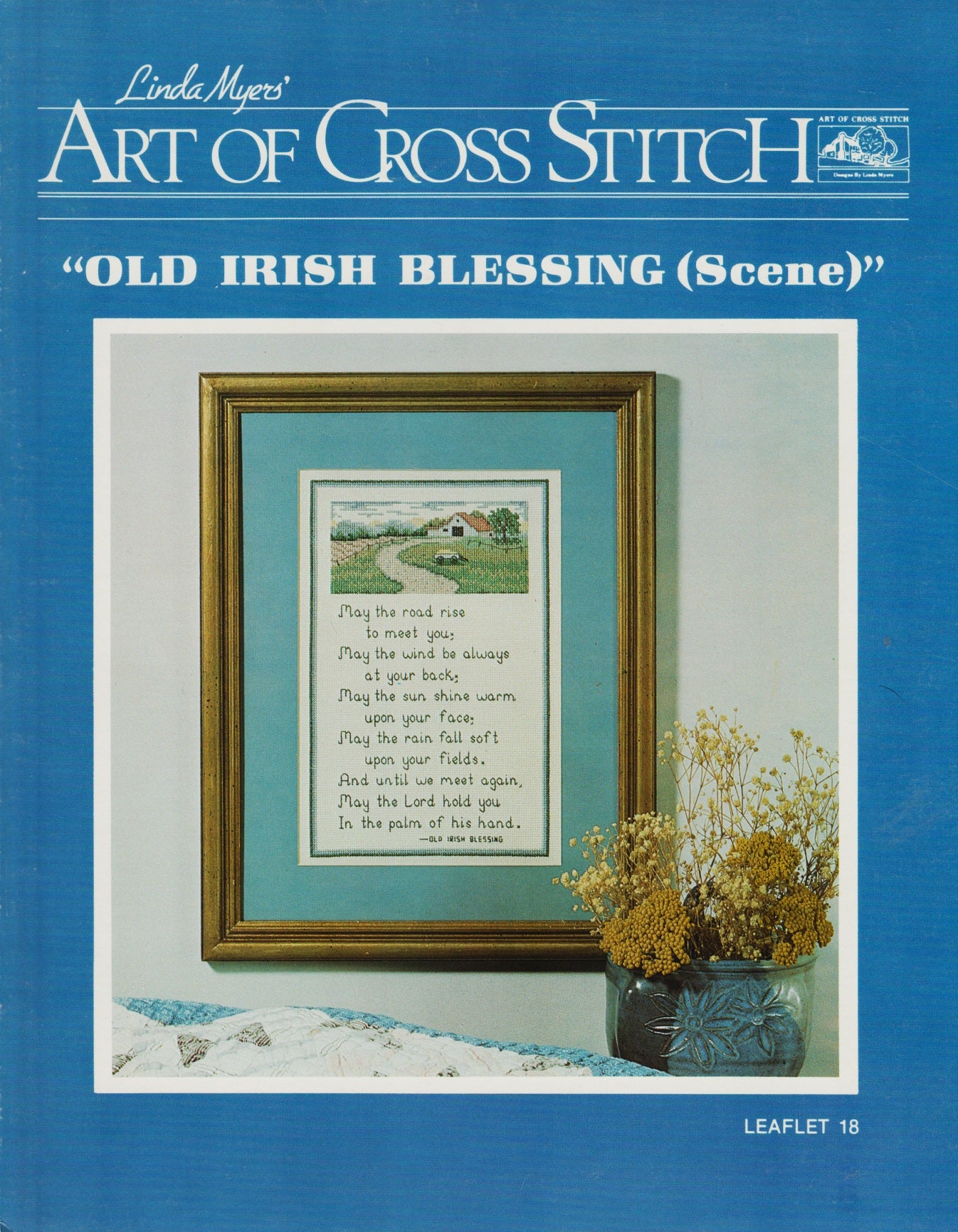 Linda Myers Old Irish Blessing 18 cross stitch pattern
