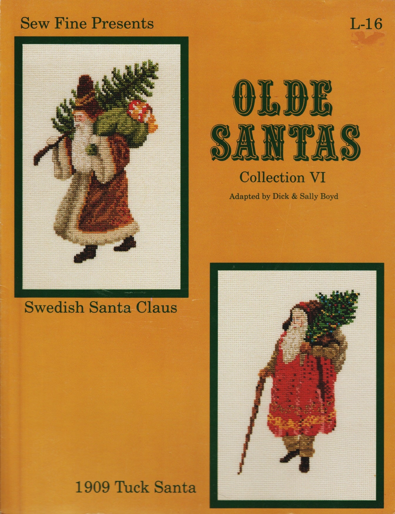 Sew Fine Olde Santas VI christmas cross stitch pattern
