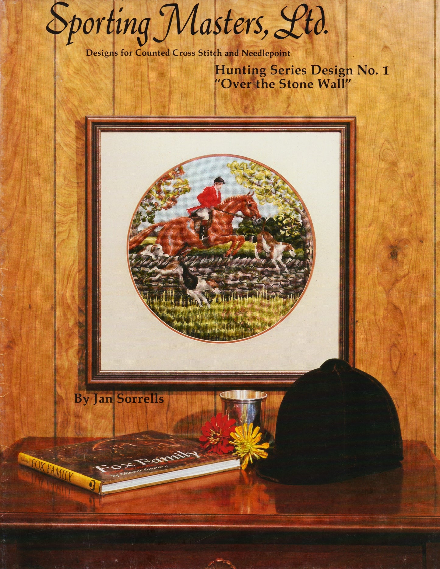Sporting Masters Over The Stone Wall Hunting 1 cross stitch pattern