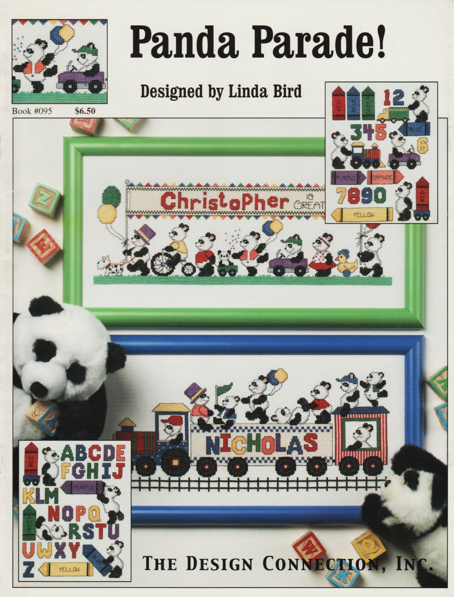 Design Connection Panda Parade 095 cross stitch pattern