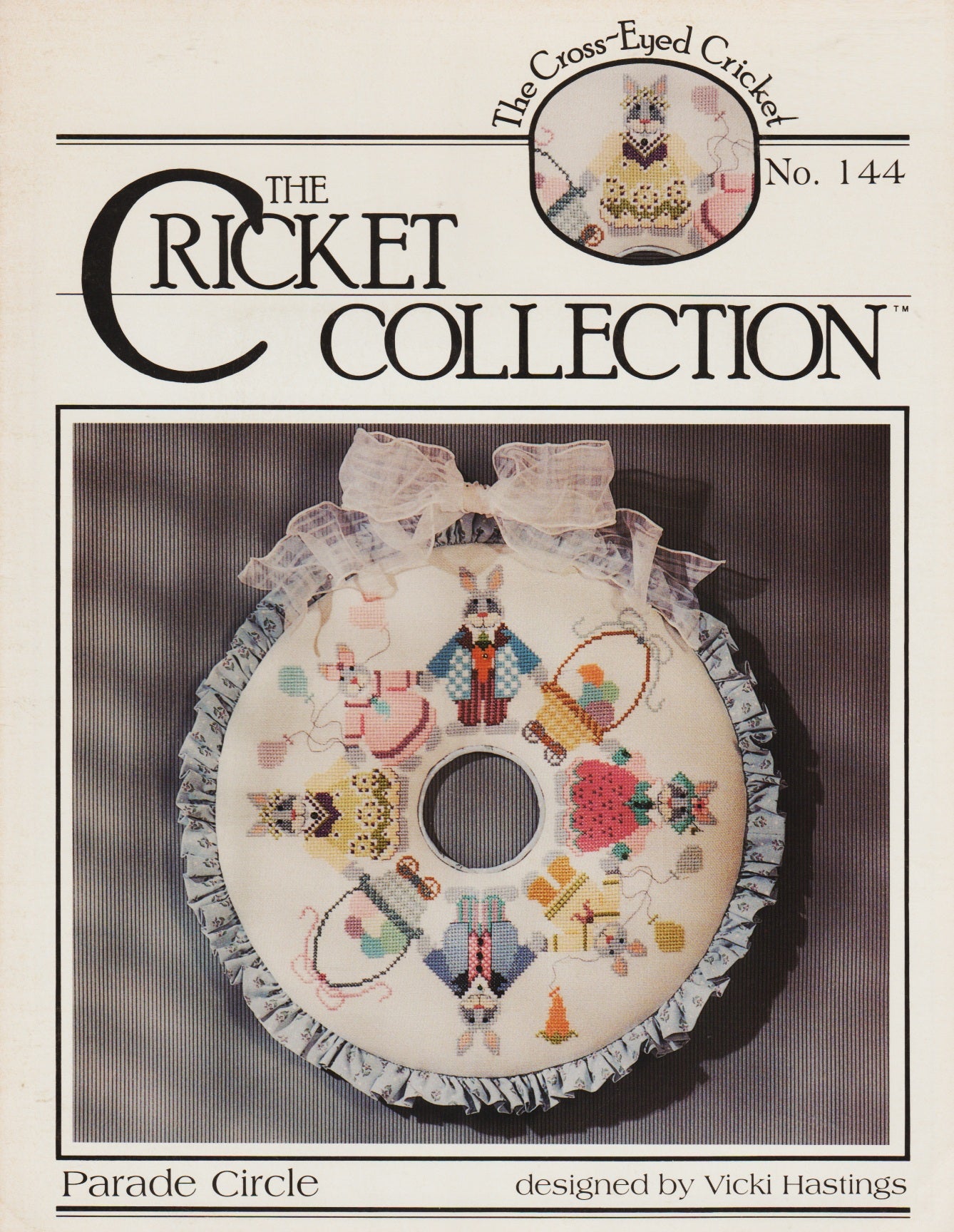 Cricket Collection Parade Circle CC144 Easter cross stitch pattern