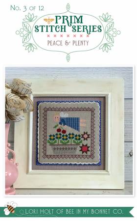 Bee In My Bonnet Peace & Plenty cross stitch pattern