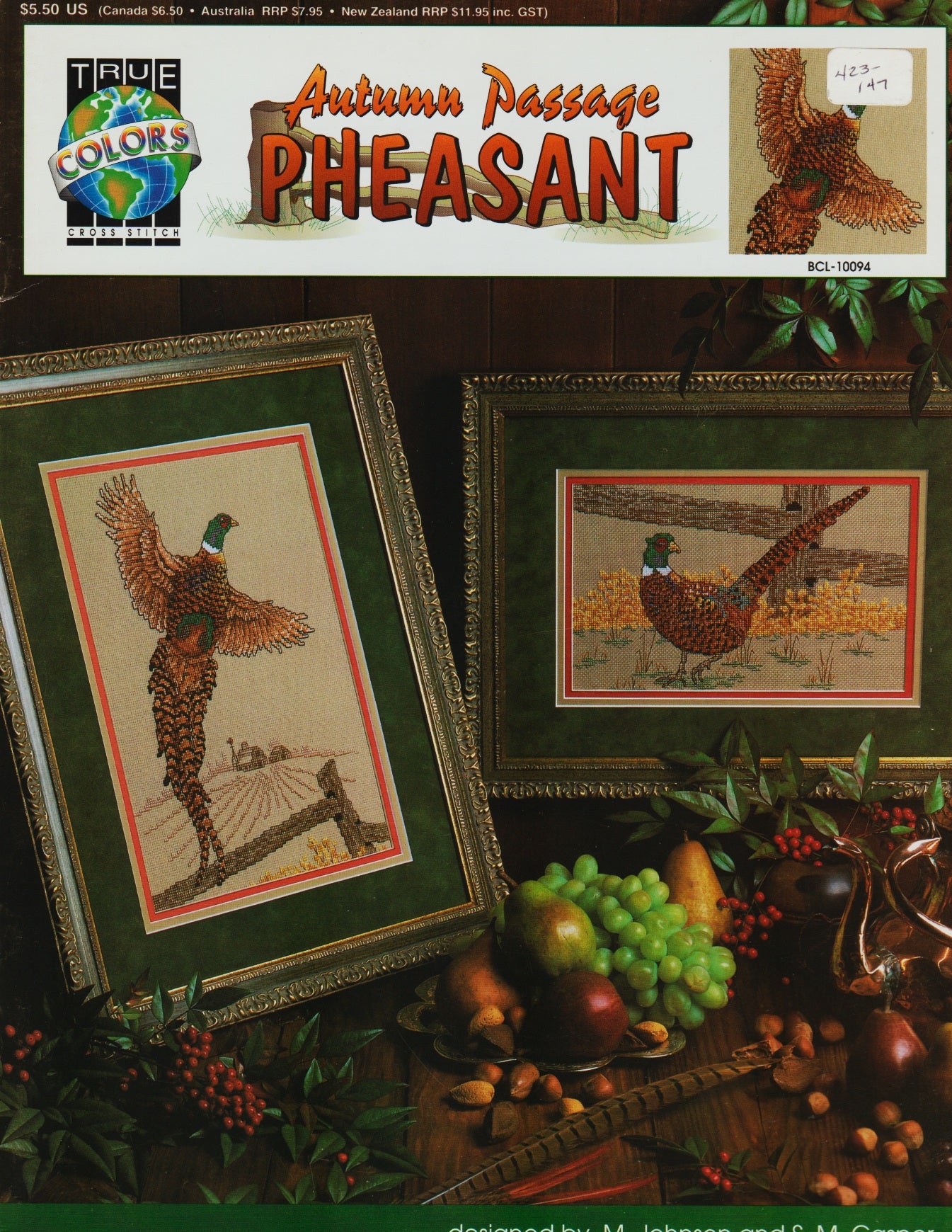 True Colors Pheasant BCL-10094 cross stitch pattern