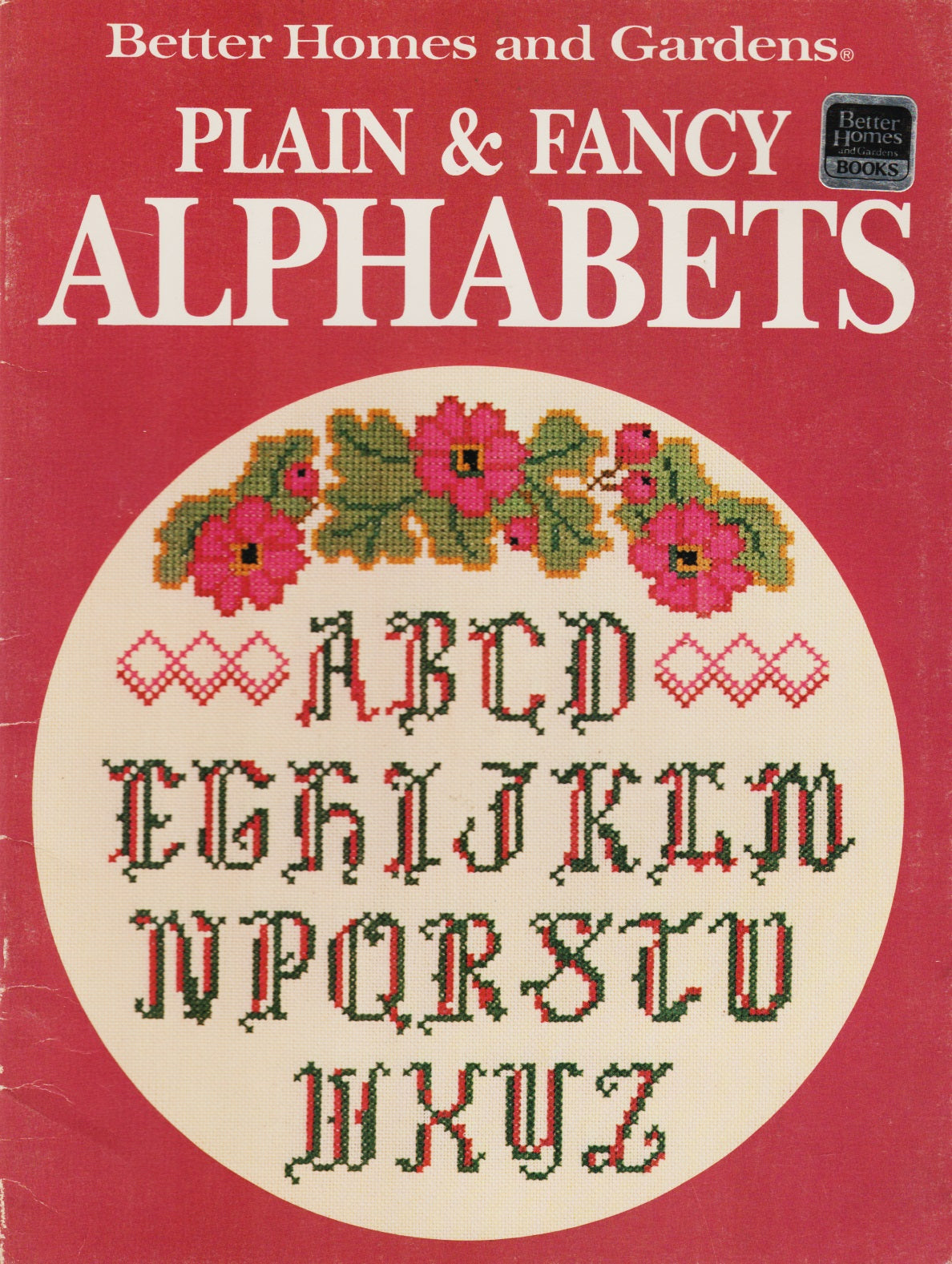 Better Homes and gardens Plain & Fancy Alphabets cross stitch pattern