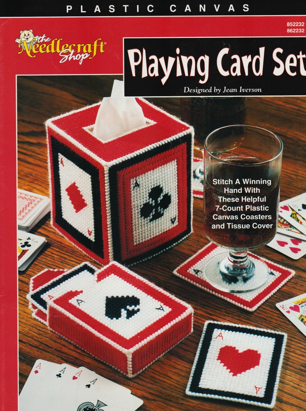 DRG Network Playing Card Set 852232 plastic canvas pattern
