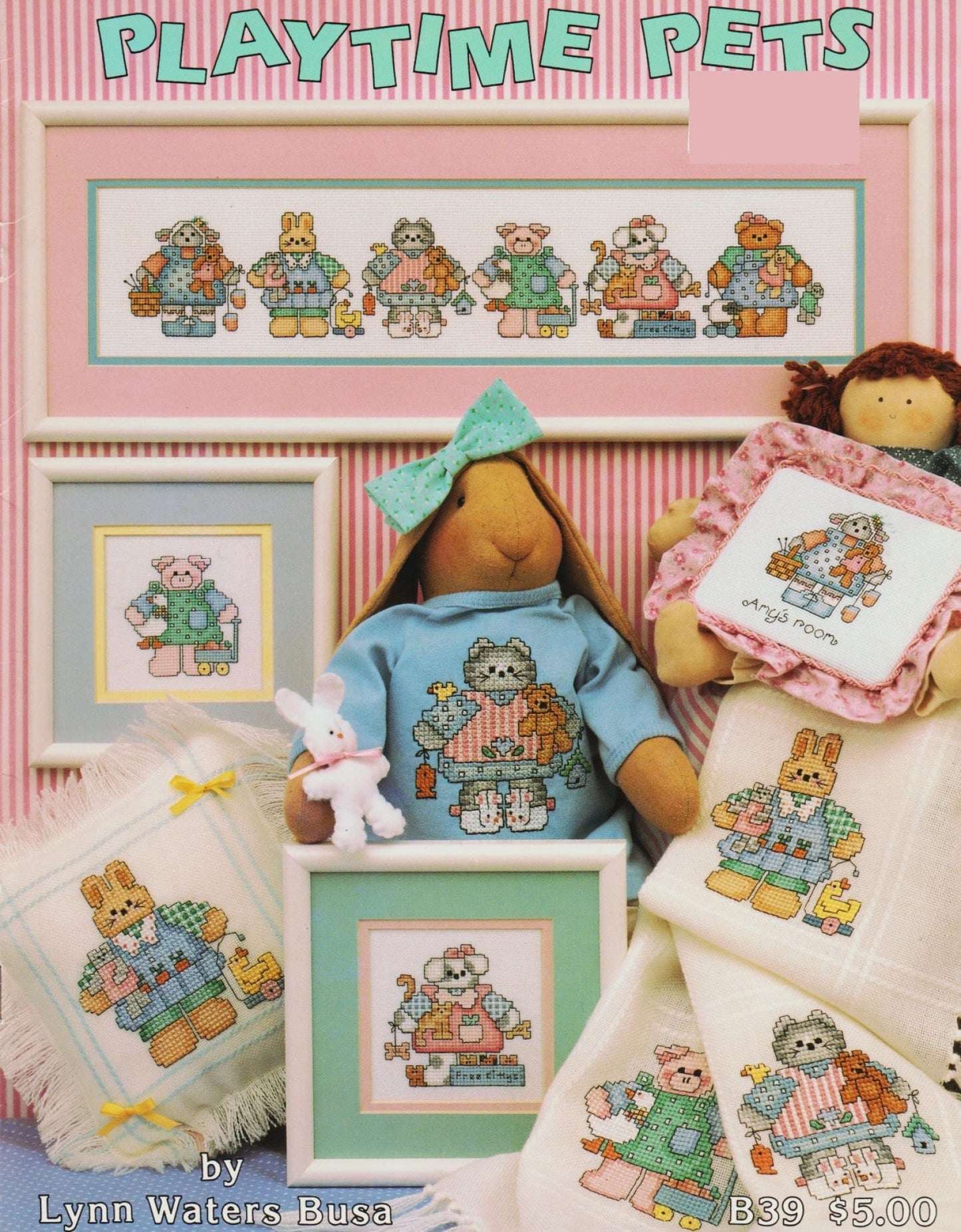 Graph-It ARts Playtime Pets B39 cross stitch pattern