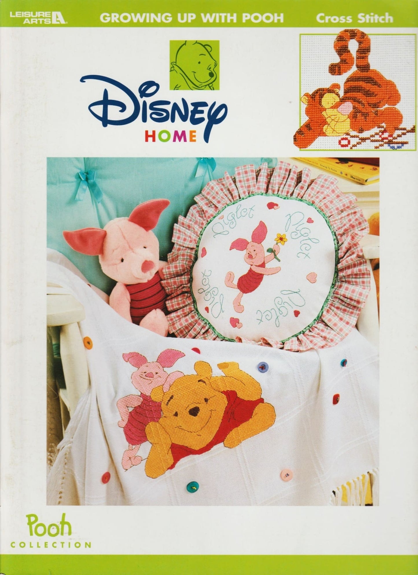 Leisure Arts Pooh Collection 3343 cross stitch pattern