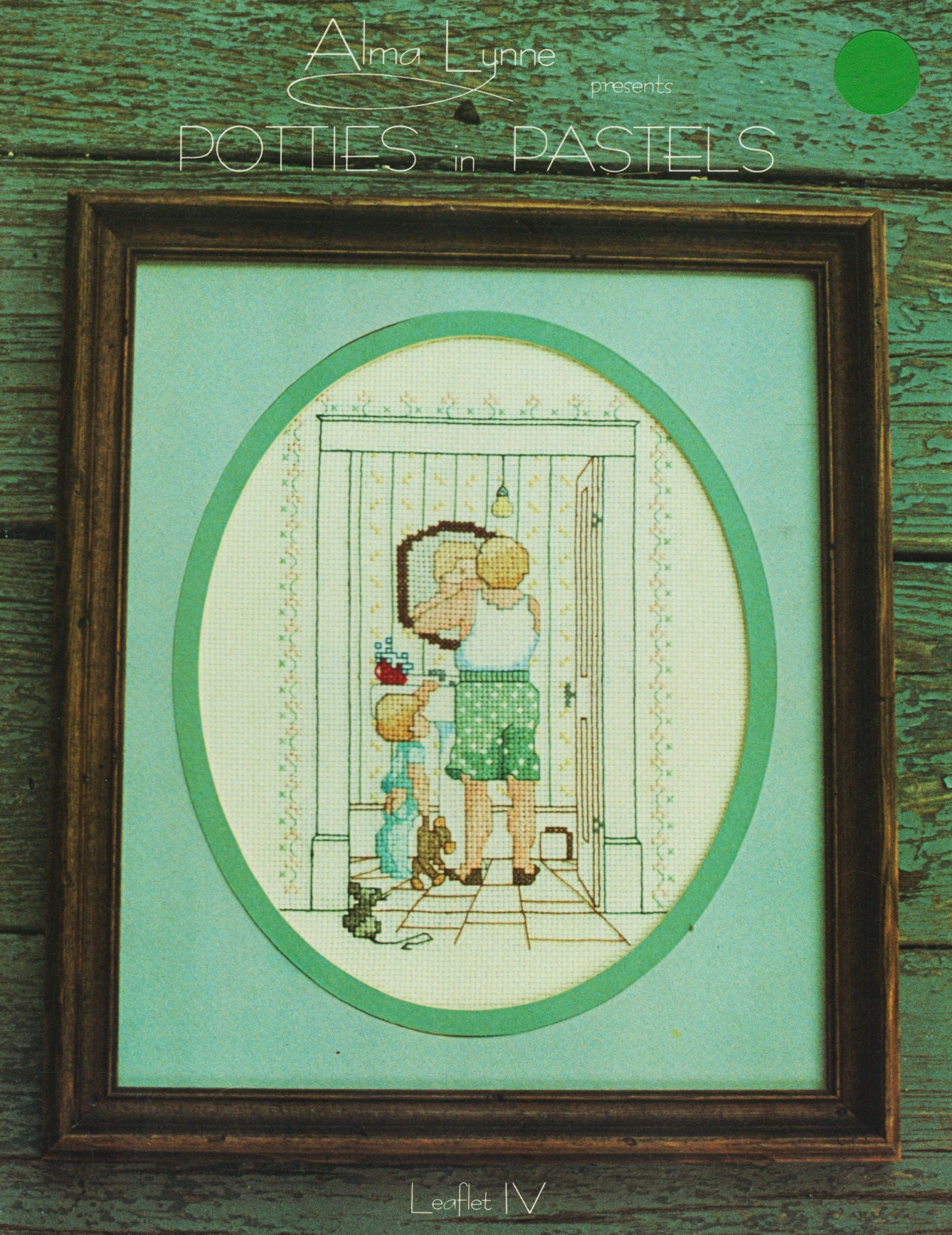 Alma Lynne Potties in Pastels IV cross stitch pattern
