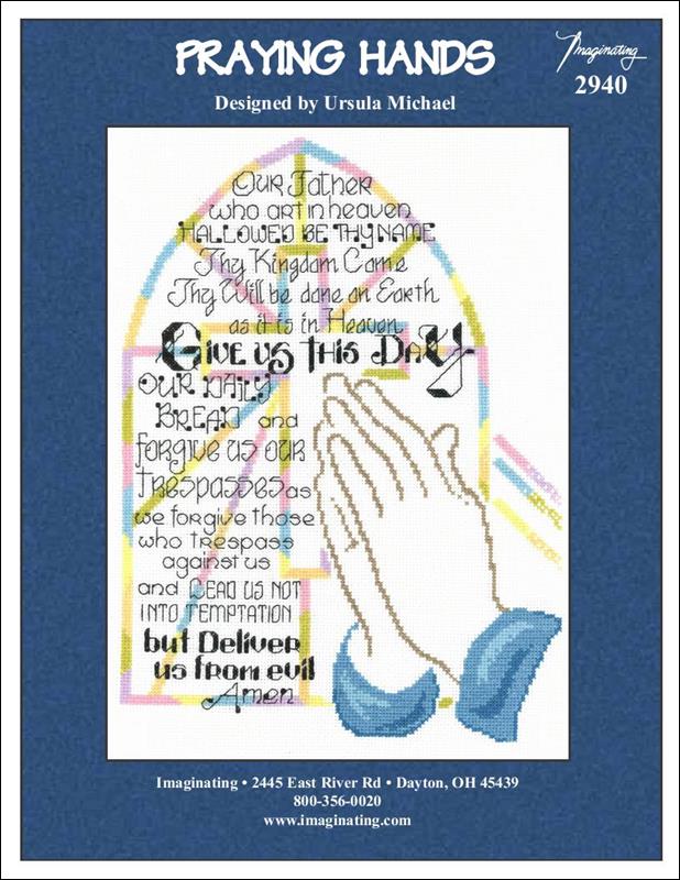 Imaginating Praying Hands 2940 cross stitch pattern