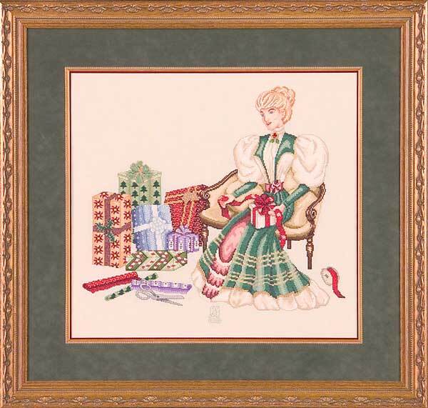Glendon Place Preparing For Christmas GP-103 cross stitch pattern