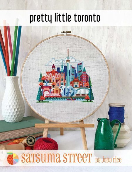 Satsuma Street Pretty Little Toronto Canada cross stitch pattern