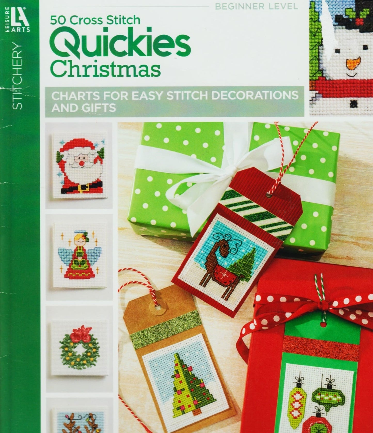 Leisure Arts Quickies Christmas 6883 cross stitch pattern