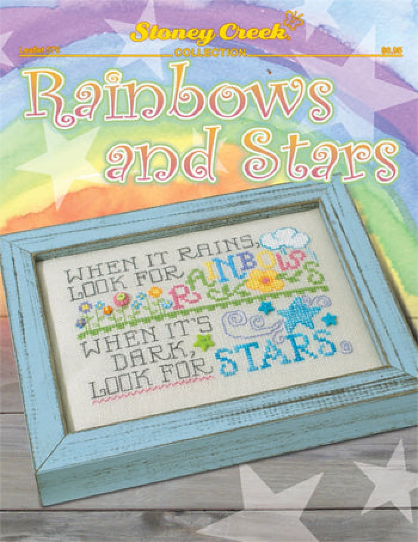 Stoney Creek Rainbows and Stars LFT570 cross stitch pattern