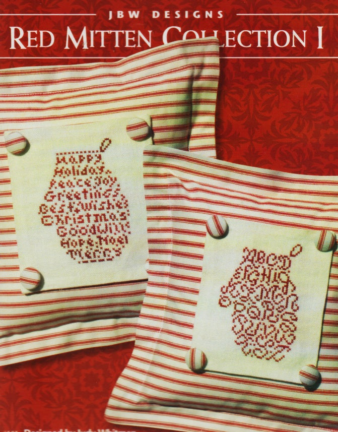 JBW Designs Red Mitten Collection 1 191 cross stitch pattern