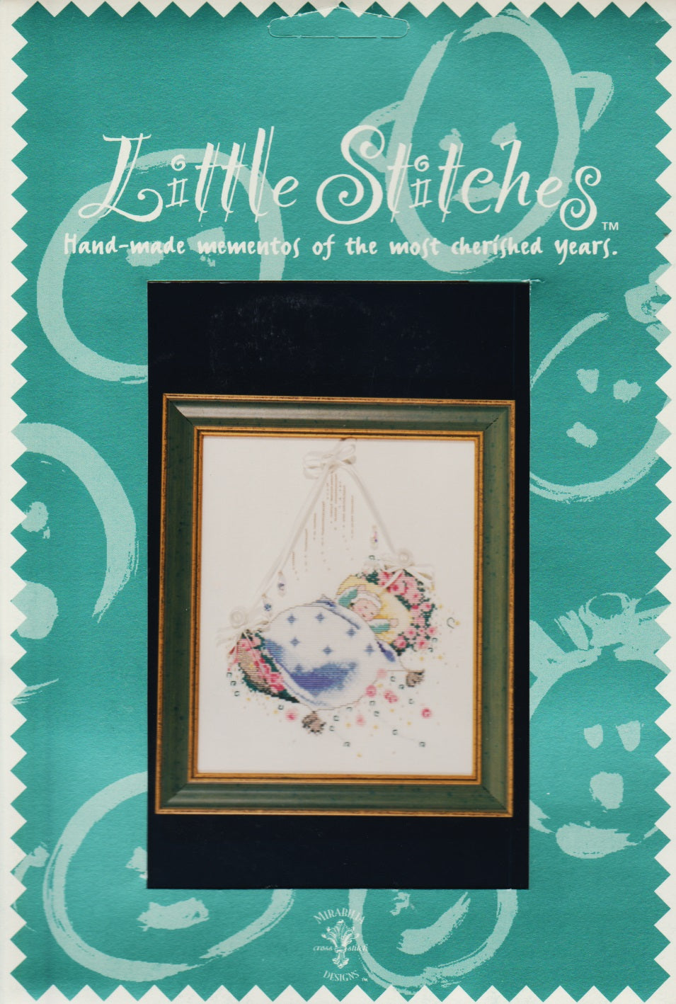 Mirabilia Rosebud Lullaby LS-5 cross stitch pattern