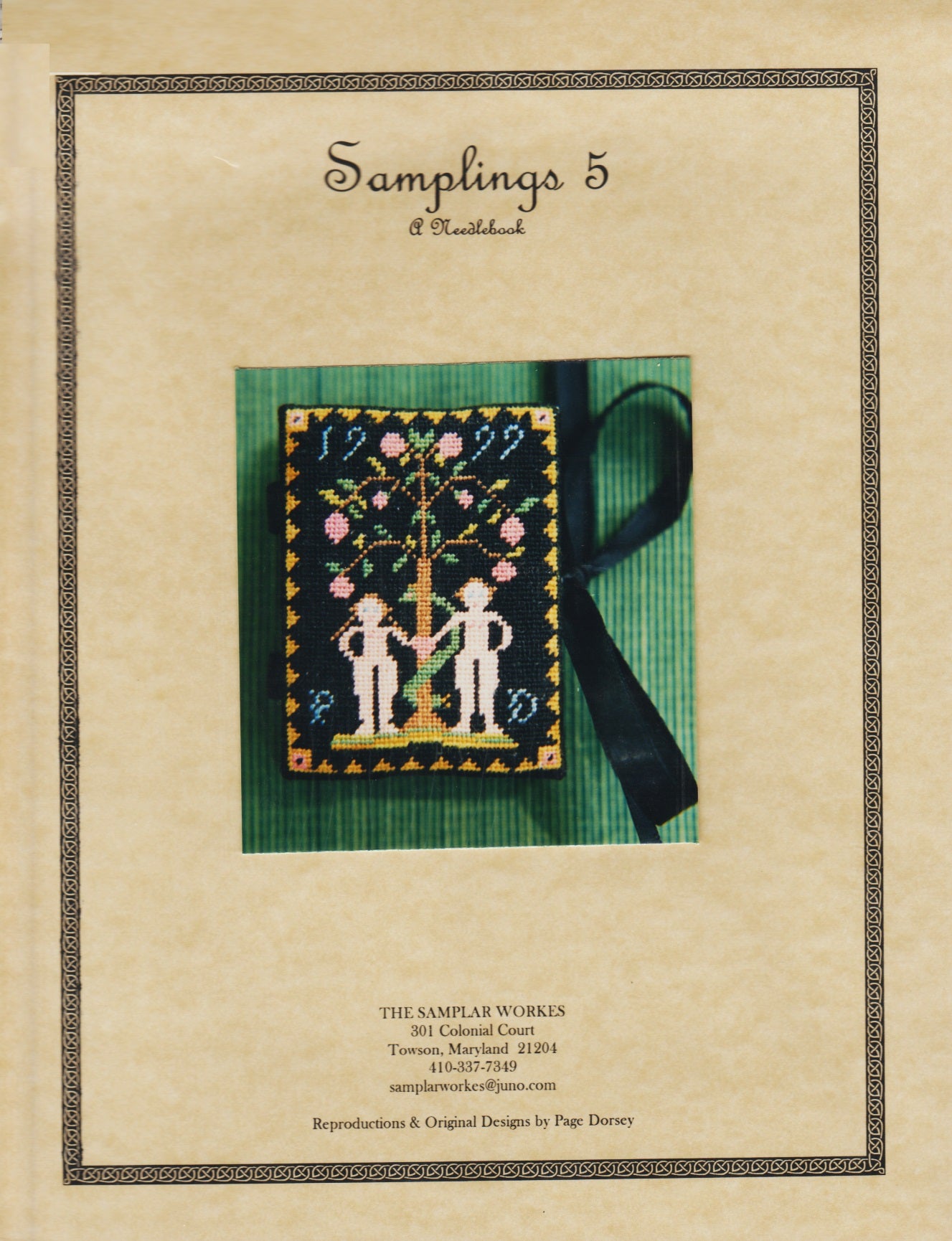The Samplar Workes Samplings 5 cross stitch pattern