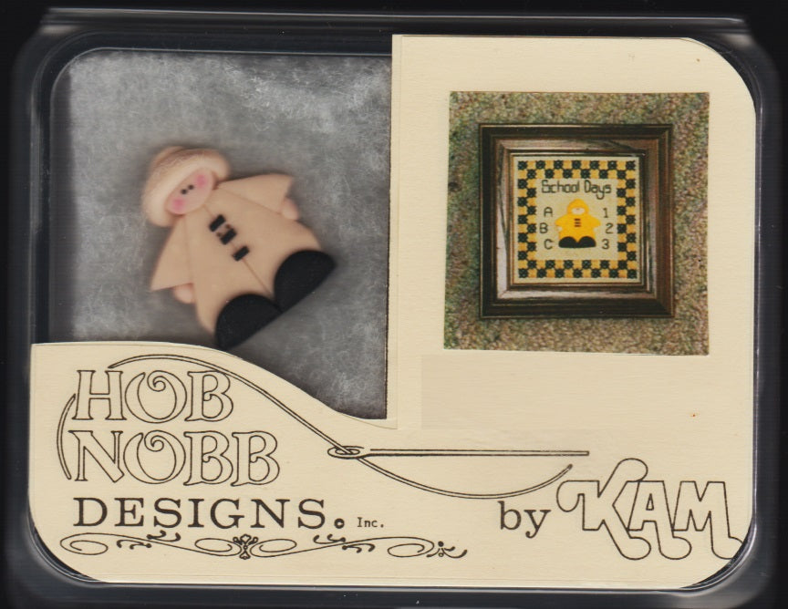 Hob Nobb School Days cross stitch pattern
