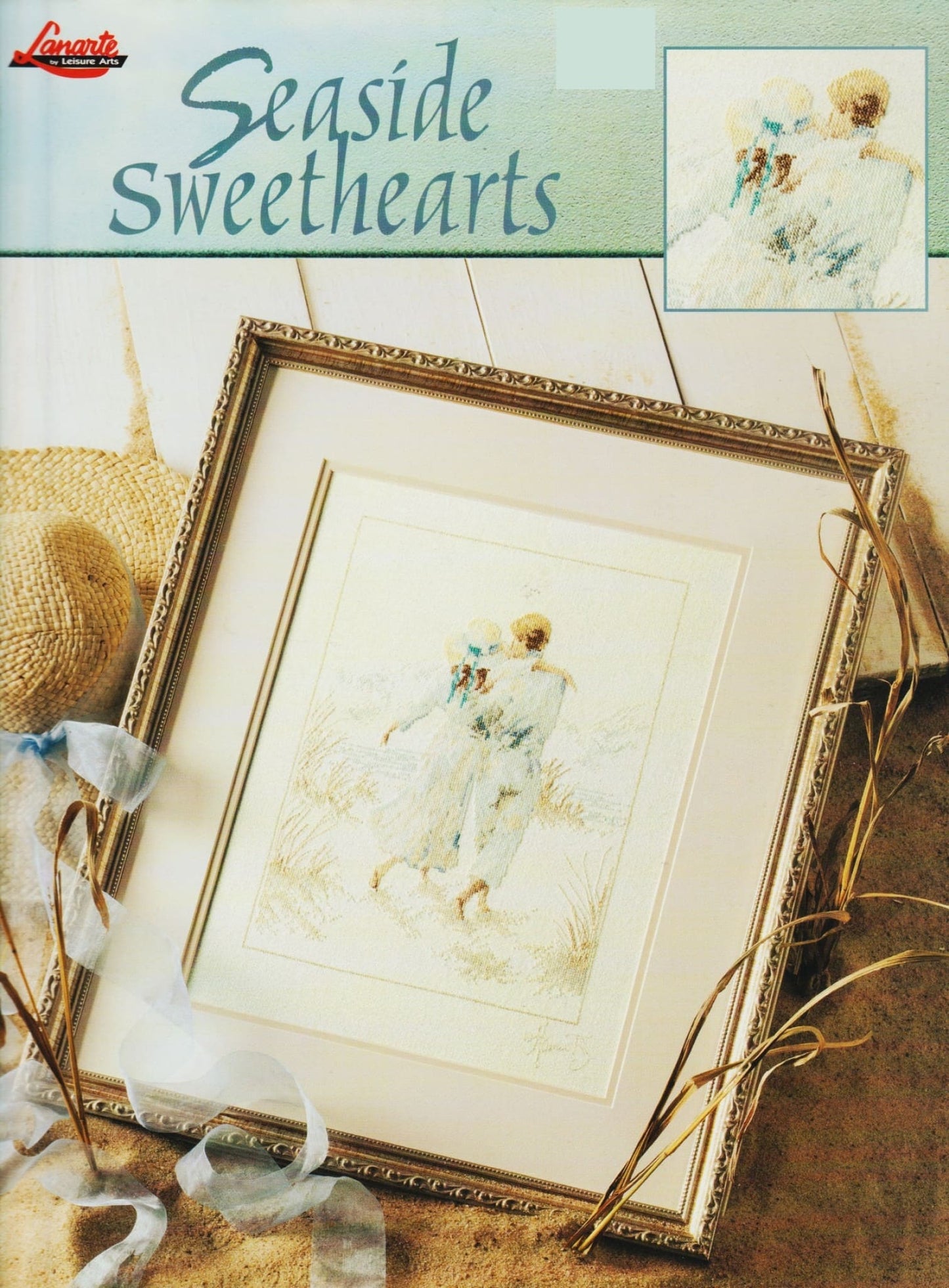 Leisure Arts Lanarte Seaside Sweethearts 3235 cross stitch pattern