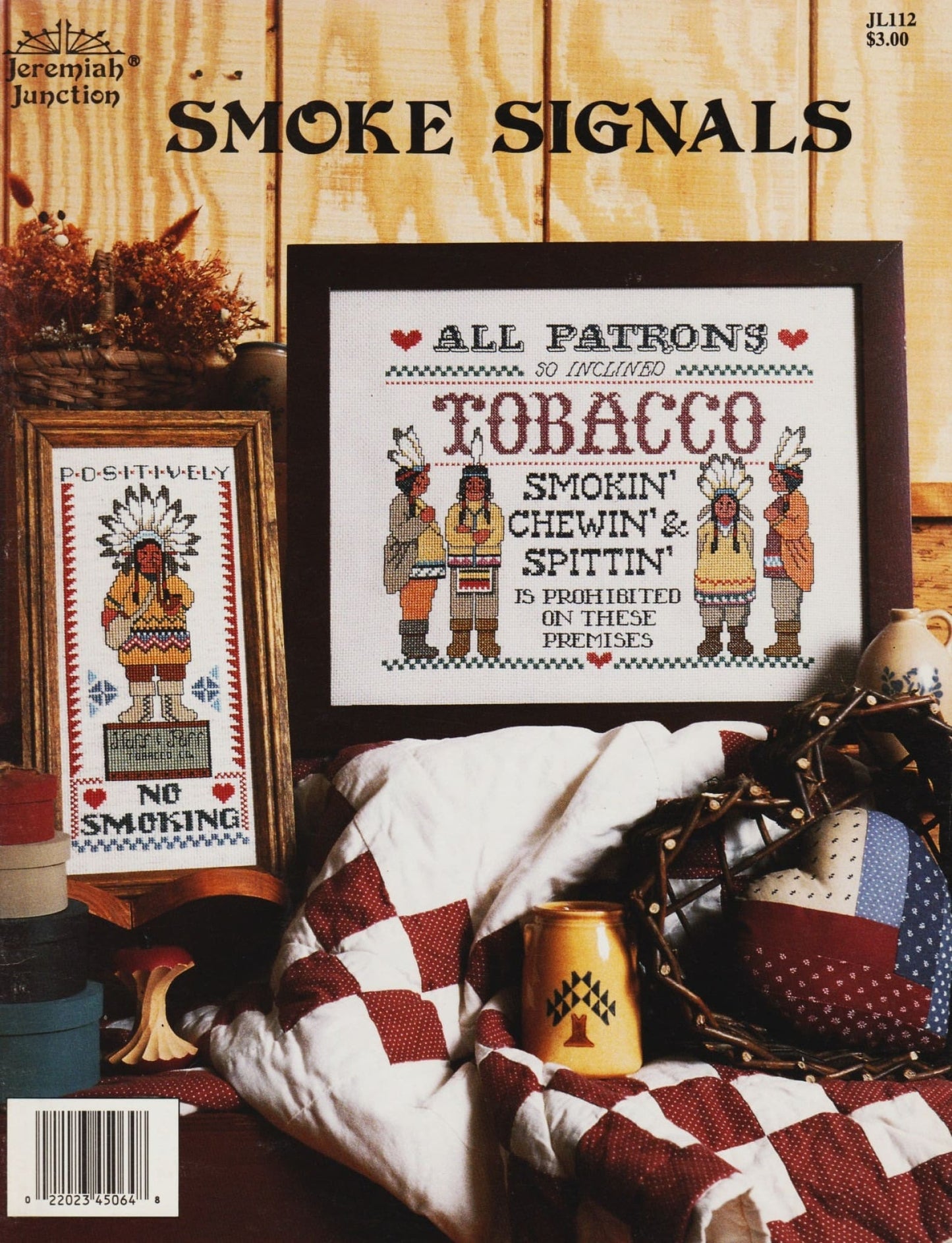 Jeremiah Junction Smoke Signals JL112 cross stitch pattern