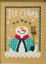 Lizzie Kate Snow Belles 6 - Ice Queen F123 cross stitch pattern