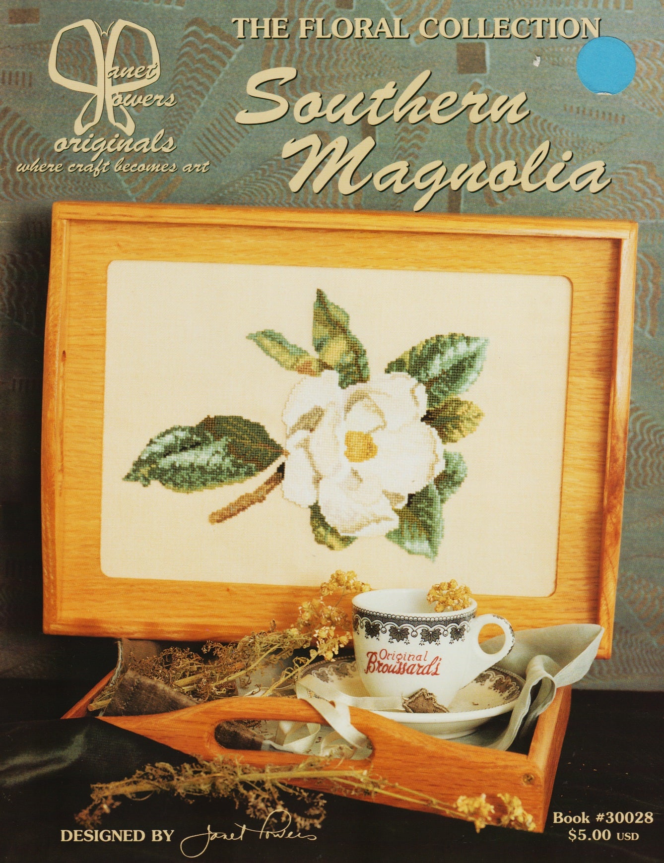 Jeanette Crews Janet Powers Southern Magnolia 30028 cross stitch pattern