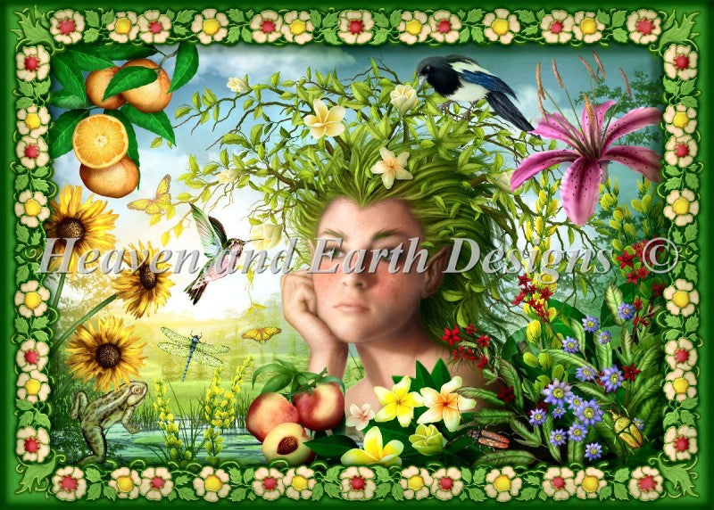 Heaven and Earth Design Spirit of Summer cross stitch pattern