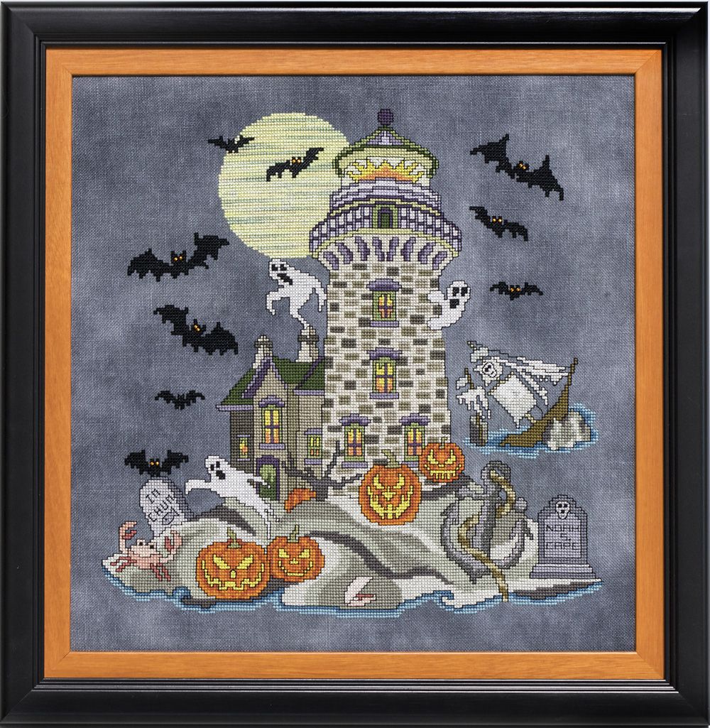 Glendon Place Spirits of the Watchtower GP-303 Halloween cross stitch pattern
