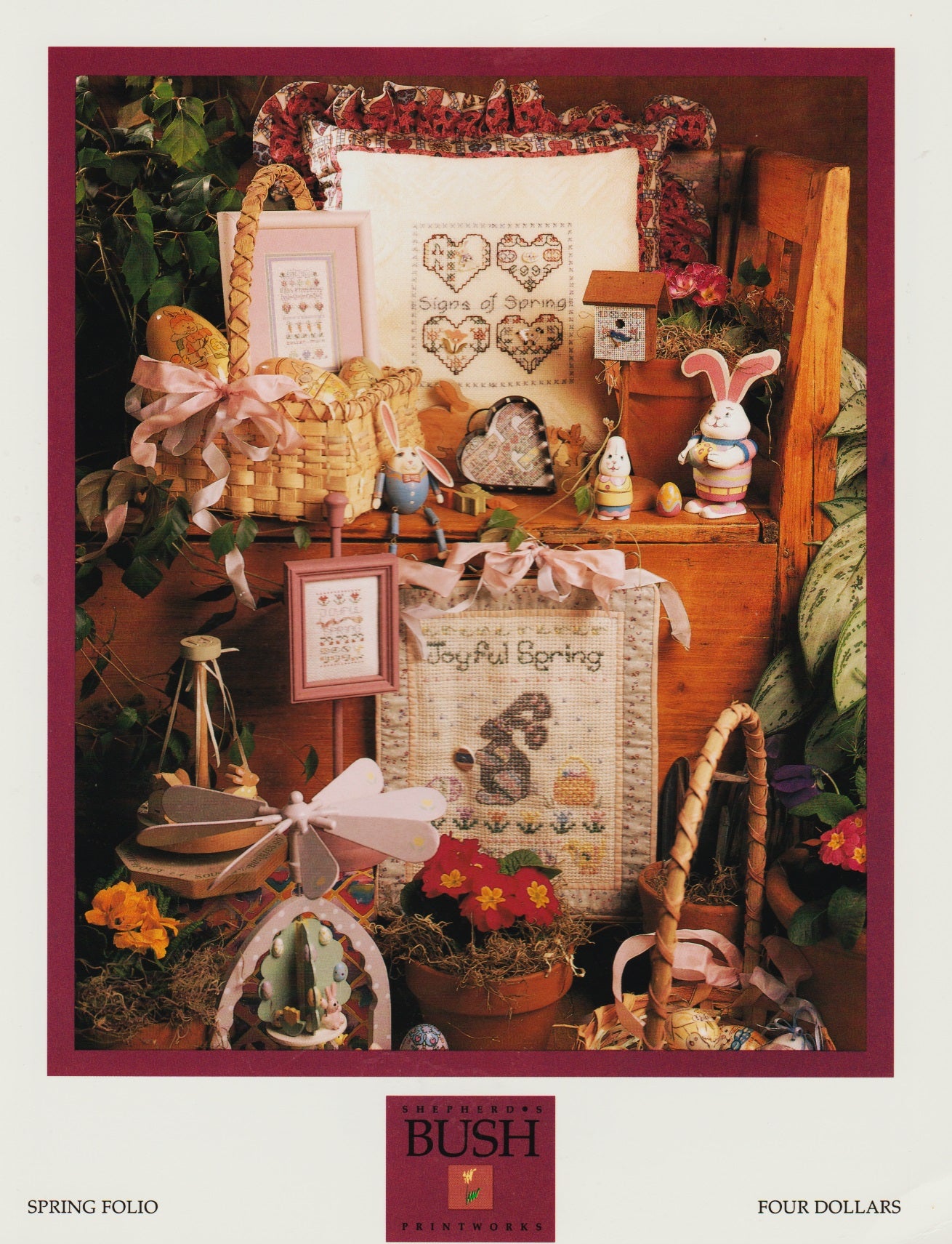 Shepherd's Bush Spring Folio cross stitch pattern