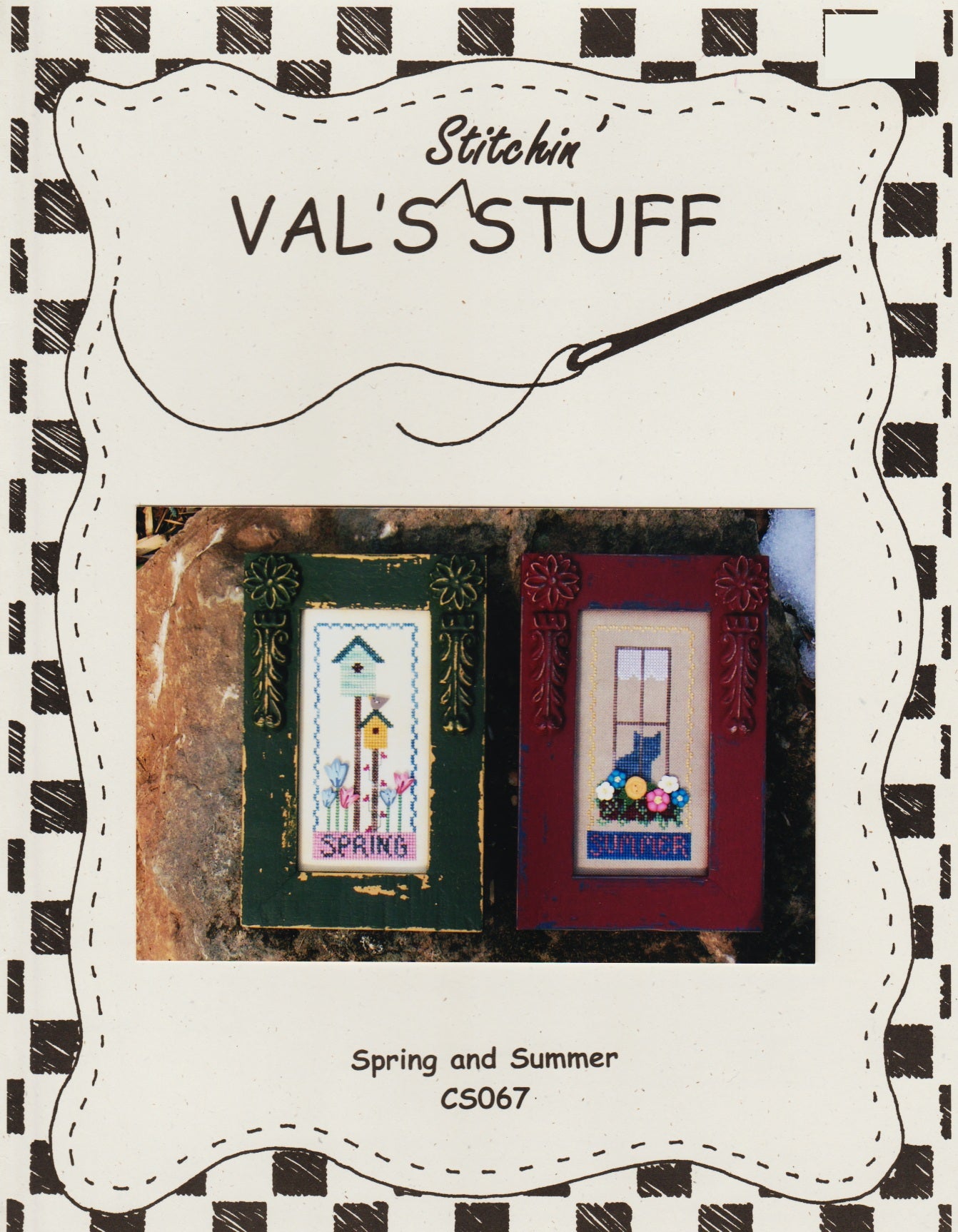 Val's Stuff Spring and Summer CS067 cross stitch pattern