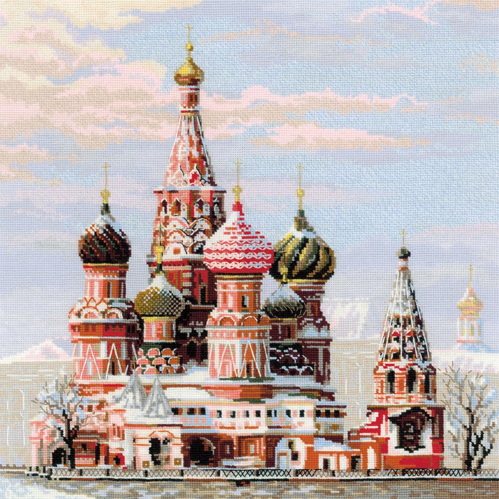 Riolis St Basil's Cathedral 1260 cross stitch kit