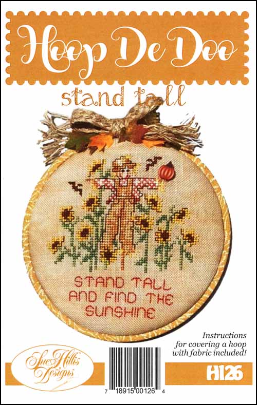 Sue Hillis Stand Tall Hoop De Doo Thanksgiving H126 cross stitch pattern