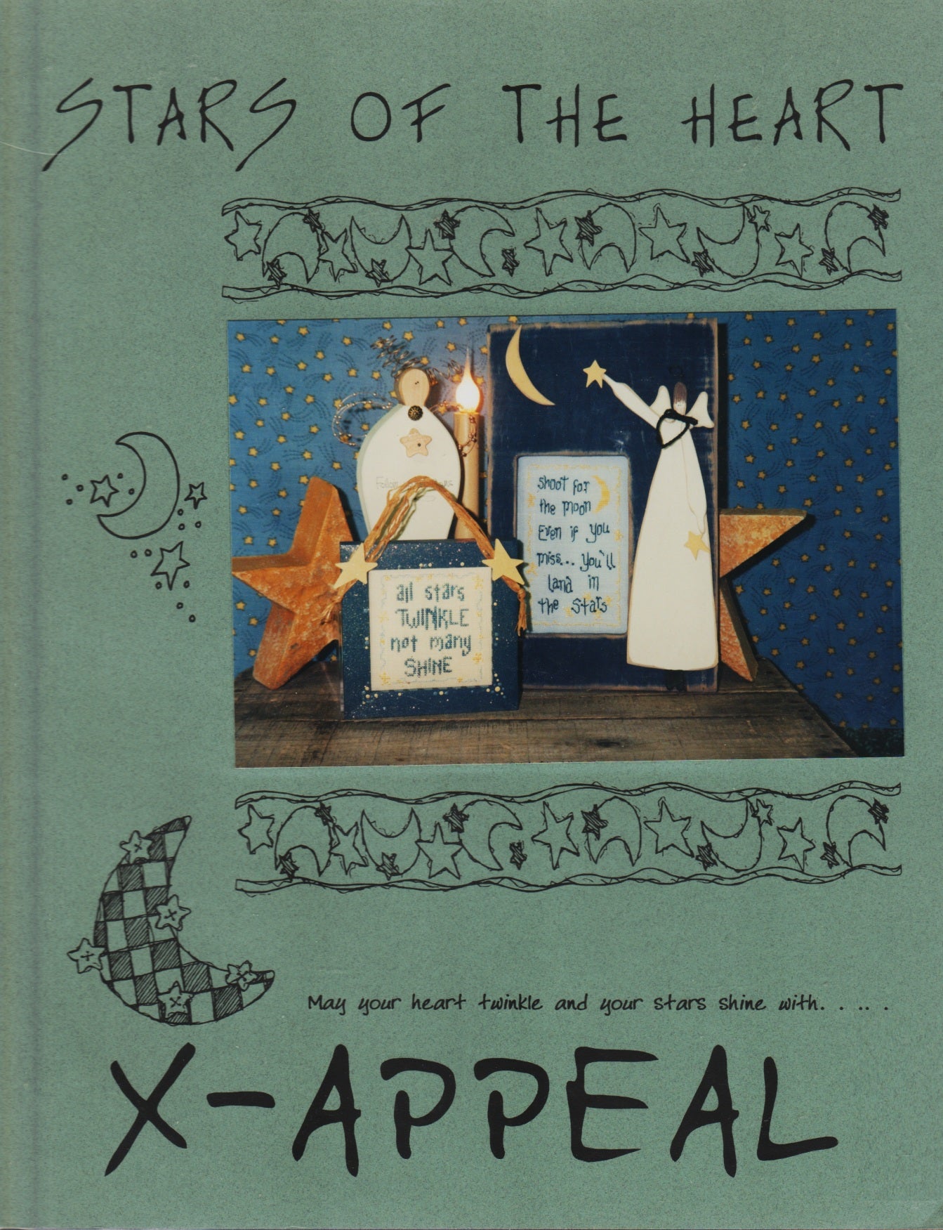 X-Appeal Stars Of The Heart cross stitch pattern