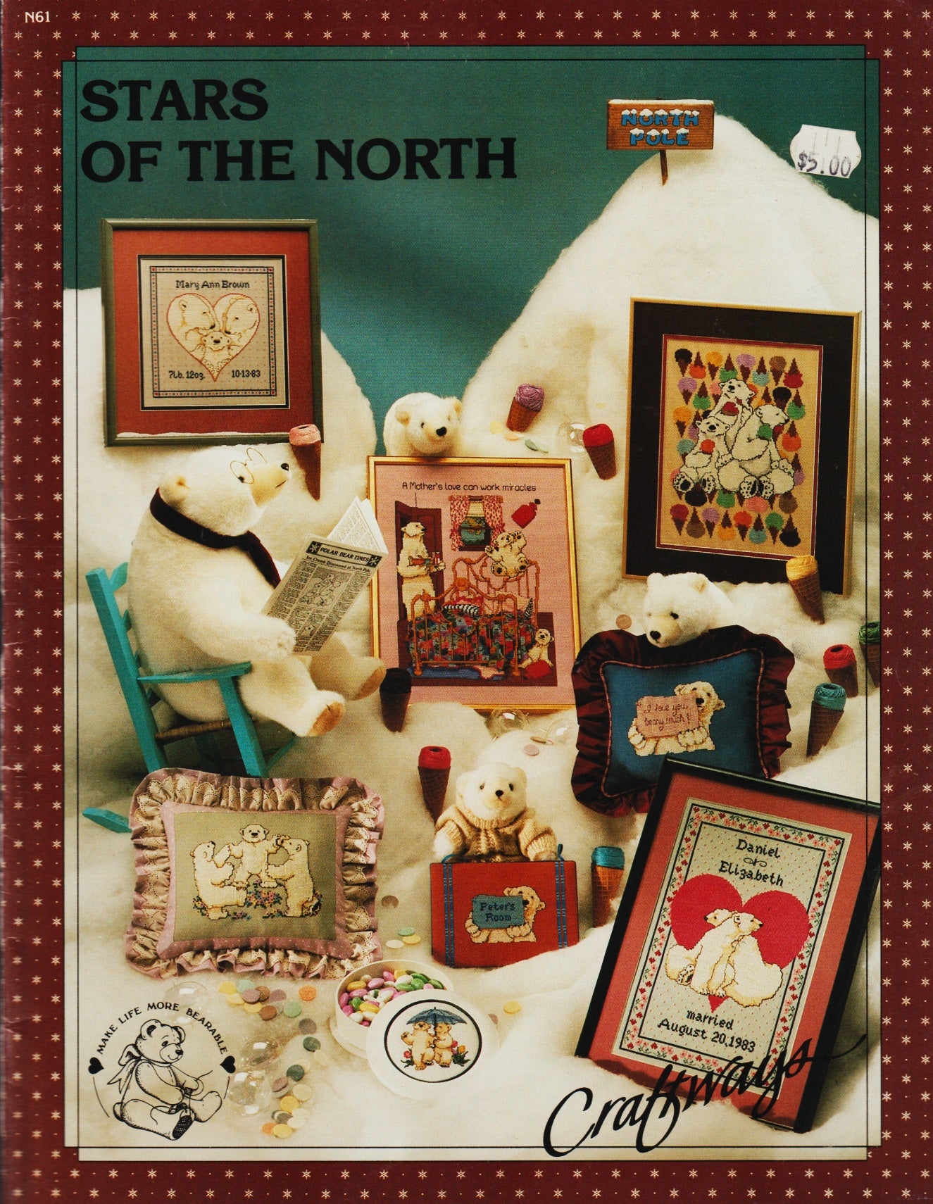Craftways Stars Of The North N61 cross stitch pattern
