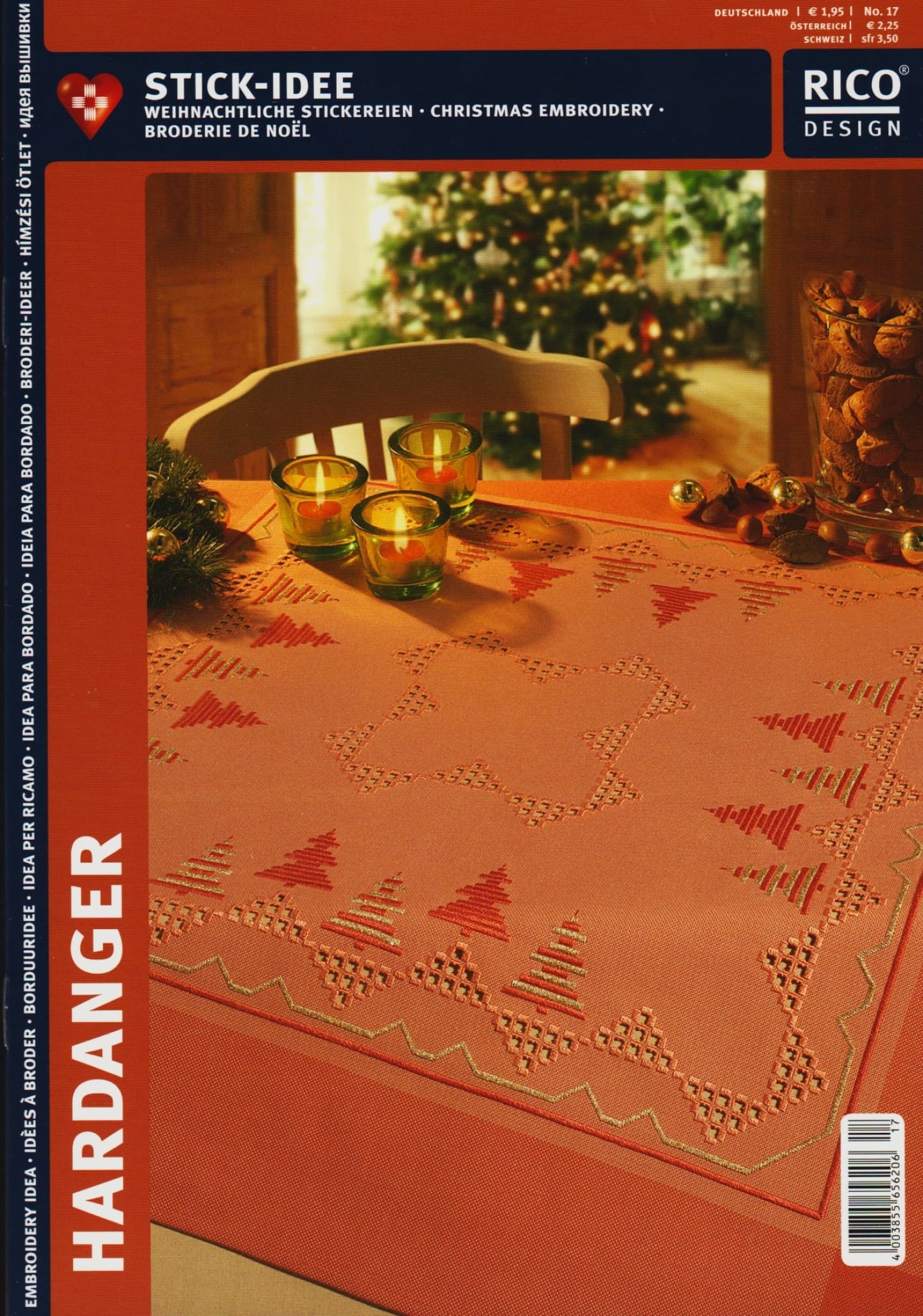 RICO Stick-Idee Christmas 17 cross stitch pattern