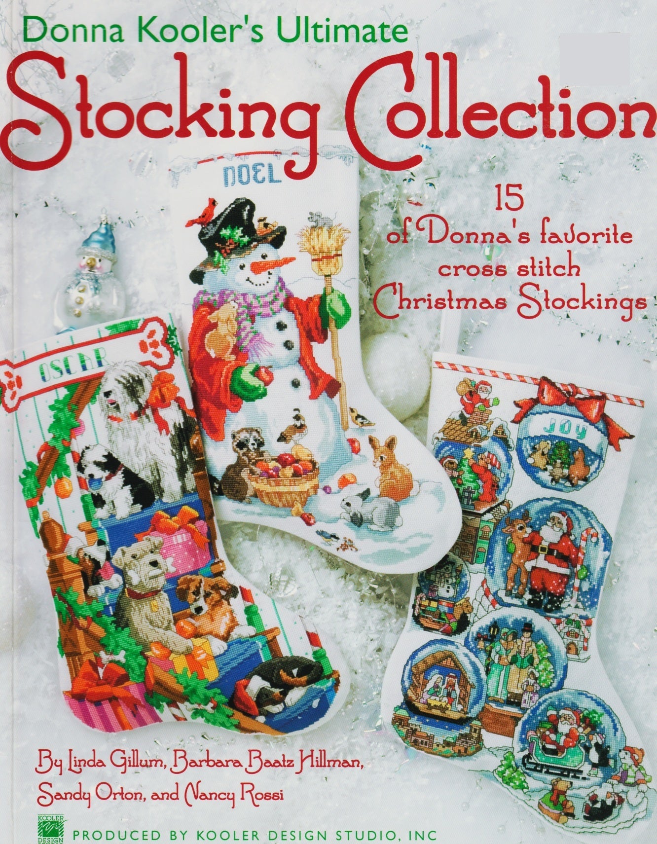 Leisure Arts Stocking Collection Donna Kooler 4082 cross stitch pattern