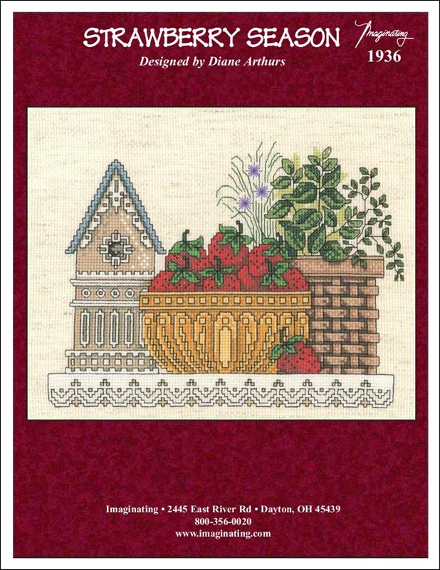 Imaginating Strawberry Season 1936 cross stitch pattern