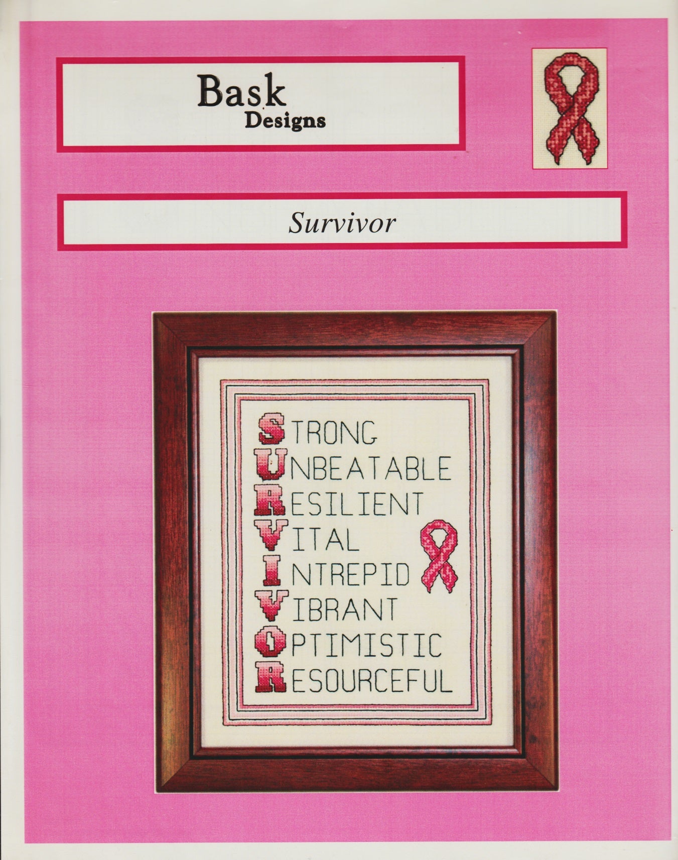 Bask Designs Survivor cross stitch pattern