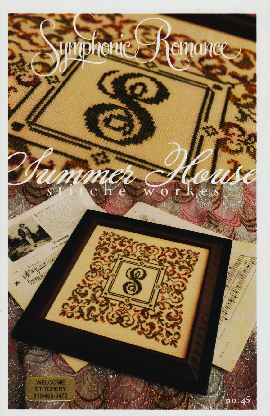 Summer House Symphonic Romance cross stitch pattern