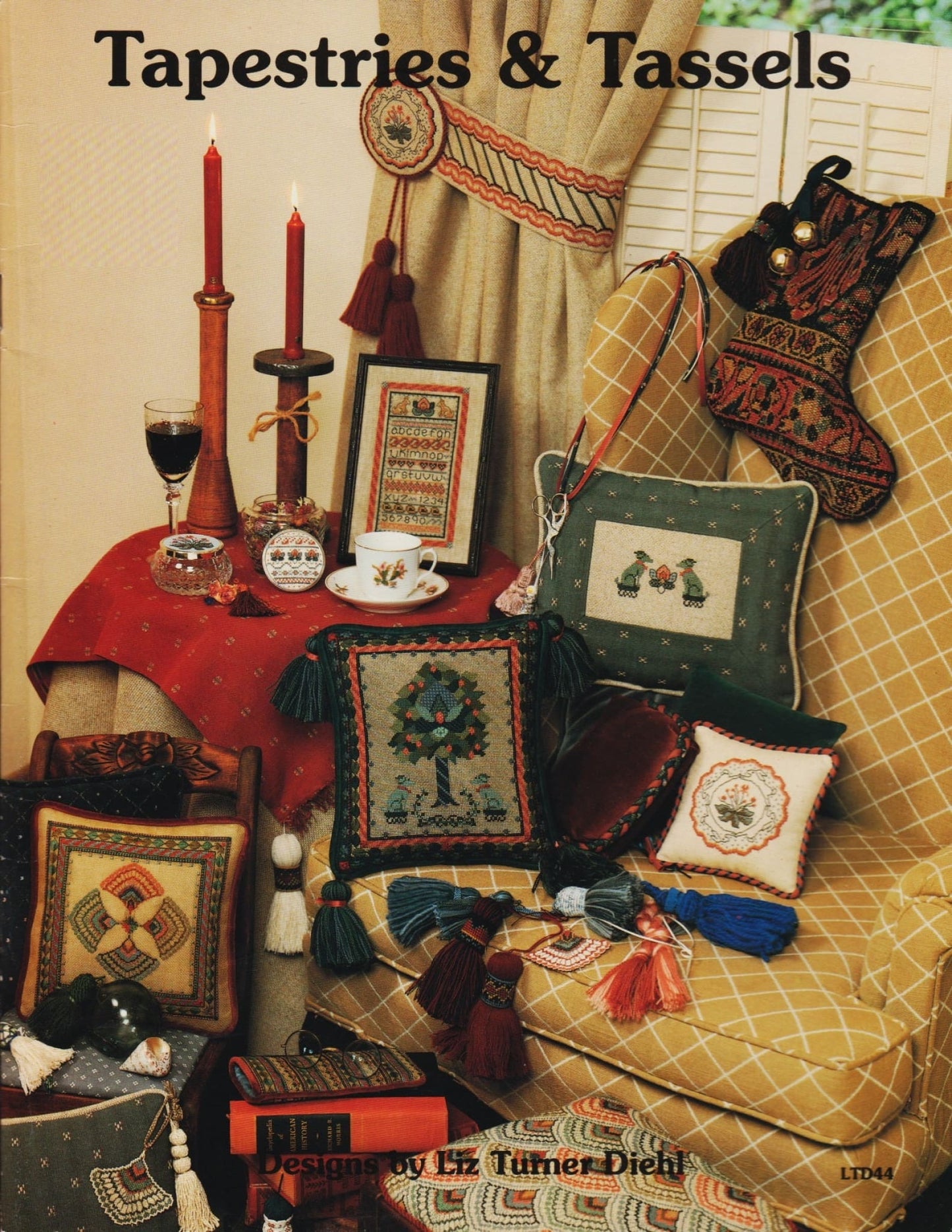 Liz Turner Diehl Tapestries & Tassels LTD44 cross stitch pattern