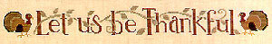 Bent Creek Thankful Row BC1111 cross stitch pattern